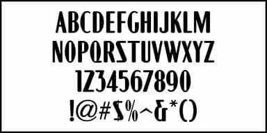 DECO FILM AD JNL by Jeff Levine Fonts — Decorative Font — thumbnail 3