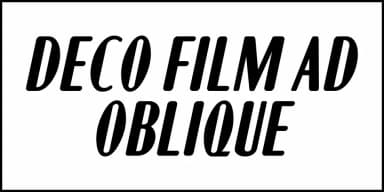 DECO FILM AD JNL by Jeff Levine Fonts — Decorative Font — thumbnail 4