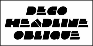 Deco Headline JNL by Jeff Levine Fonts — Decorative Font — thumbnail 4