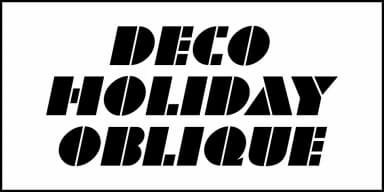 DECO HOLIDAY JNL by Jeff Levine Fonts — Decorative Font — thumbnail 4