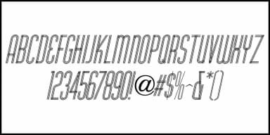 DECO PEN LINES JNL by Jeff Levine Fonts — Decorative Font — thumbnail 5