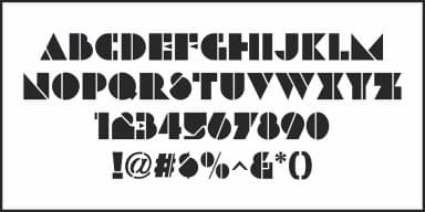 DECO REVISITED JNL by Jeff Levine Fonts — Decorative Font — thumbnail 3
