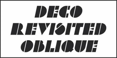 DECO REVISITED JNL by Jeff Levine Fonts — Decorative Font — thumbnail 4