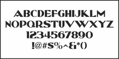 Deco Romance JNL by Jeff Levine Fonts — Decorative Font — thumbnail 3