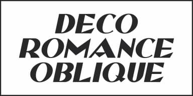 Deco Romance JNL by Jeff Levine Fonts — Decorative Font — thumbnail 4