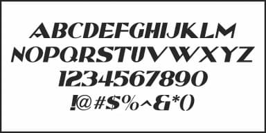 Deco Romance JNL by Jeff Levine Fonts — Decorative Font — thumbnail 5