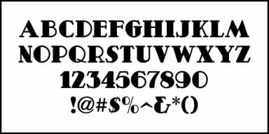 DECO SERIF JNL by Jeff Levine Fonts — Decorative Font — thumbnail 3