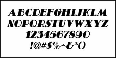 DECO SERIF JNL by Jeff Levine Fonts — Decorative Font — thumbnail 5