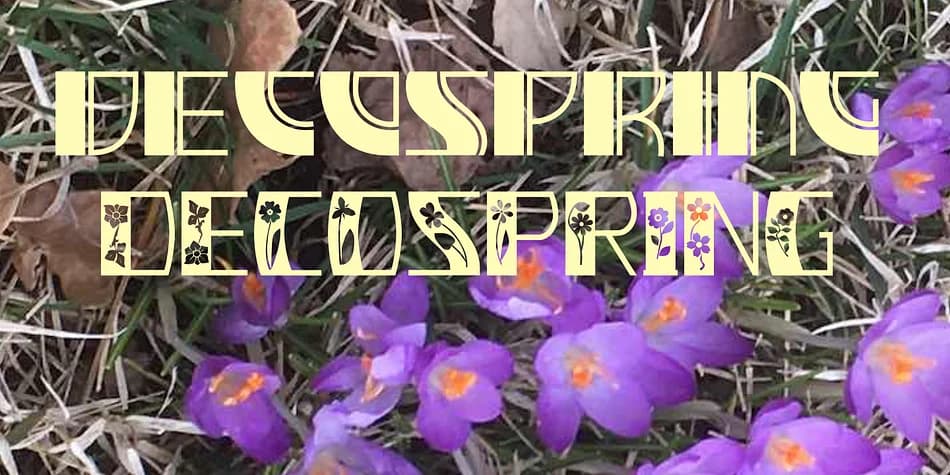 DecoSpring by Ingrimayne Type — Decorative Font