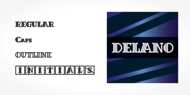 DELANO PRO by SoftMaker — Decorative Font — thumbnail 2