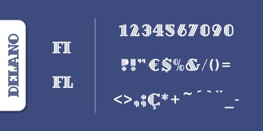 DELANO PRO by SoftMaker — Decorative Font — thumbnail 4