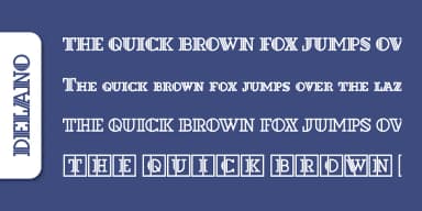 DELANO PRO by SoftMaker — Decorative Font — thumbnail 5