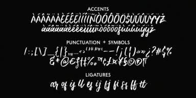 Delirium by Ana's Fonts — Display Font — thumbnail 5