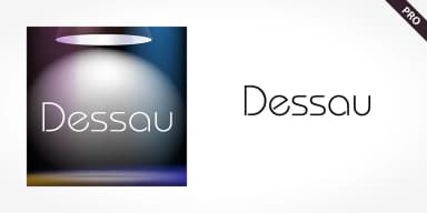 Dessau Pro by SoftMaker — Decorative Font — thumbnail 1