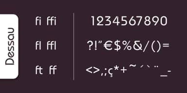 Dessau Pro by SoftMaker — Decorative Font — thumbnail 4