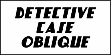 DETECTIVE CASE JNL by Jeff Levine Fonts — Decorative Font — thumbnail 4