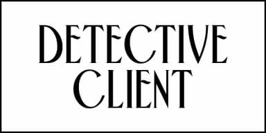 DETECTIVE CLIENT JNL by Jeff Levine Fonts — Decorative Font — thumbnail 2