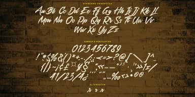 Deviantly Brush by Jolicia Type — Script Handwritten Font — thumbnail 8