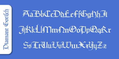 Diamant Gotisch Pro by SoftMaker — Blackletter Font — thumbnail 2