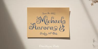 Dineschara by TypeClassHeroes — Decorative Font — thumbnail 4