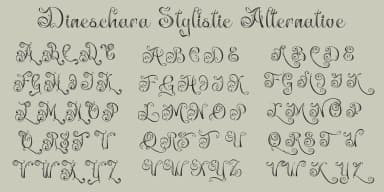 Dineschara by TypeClassHeroes — Decorative Font — thumbnail 8