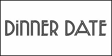 Dinner Date JNL by Jeff Levine Fonts — Decorative Font — thumbnail 3