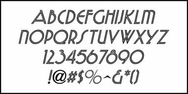 Dinner Date JNL by Jeff Levine Fonts — Decorative Font — thumbnail 6