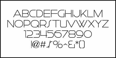 DINNER OUT JNL by Jeff Levine Fonts — Decorative Font — thumbnail 3