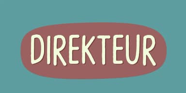 DIREKTEUR by Bogstav — Decorative Font — thumbnail 1