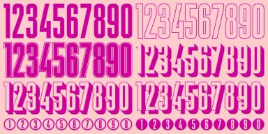 Display Digits by Gerald Gallo Fonts — Dingbats Font — thumbnail 5