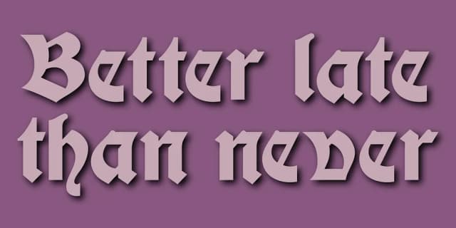 Display Gothic by Gerald Gallo Fonts — Blackletter Font