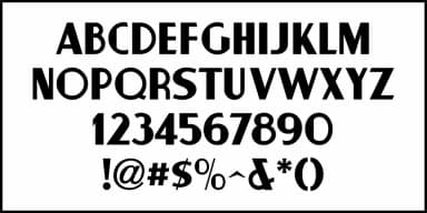 Display Letters JNL by Jeff Levine Fonts — Decorative Font — thumbnail 3