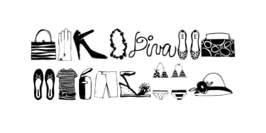 Diva Doodles Too by Outside the Line — Dingbats Font — thumbnail 2