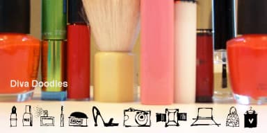 Diva Doodles by Outside the Line — Dingbats Font — thumbnail 1