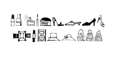 Diva Doodles by Outside the Line — Dingbats Font — thumbnail 2