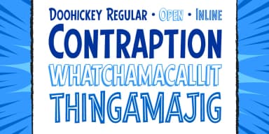 Doohickey by Comicraft — Decorative Font — thumbnail 2
