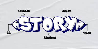 DOUGLAS MULLET by Cikareotype Studio — Decorative Font — thumbnail 4