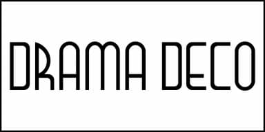 DRAMA DECO JNL by Jeff Levine Fonts — Decorative Font — thumbnail 2