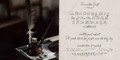 Dramatico Script by Ana's Fonts — Dingbats Font — thumbnail 5