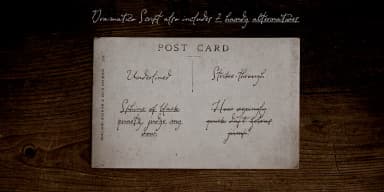 Dramatico Script by Ana's Fonts — Dingbats Font — thumbnail 6