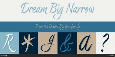 Dream Big by Positype — Script Handwritten Font — thumbnail 1