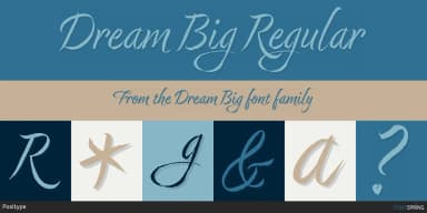 Dream Big by Positype — Script Handwritten Font — thumbnail 2