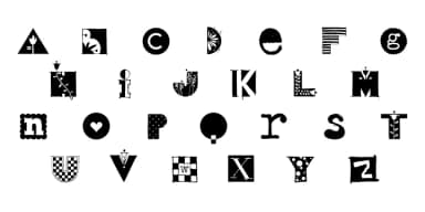 Drop Cap One by Outside the Line — Dingbats Font — thumbnail 1