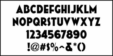 DRUM RHYTHM JNL by Jeff Levine Fonts — Decorative Font — thumbnail 3