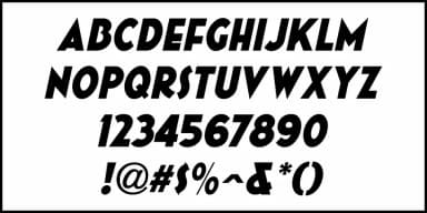 DRUM RHYTHM JNL by Jeff Levine Fonts — Decorative Font — thumbnail 5