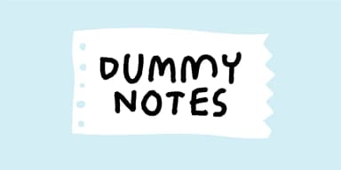 Dummy Notes by Pizzadude.dk — Display Font — thumbnail 1