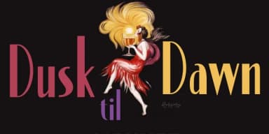 Dusk til Dawn by Scholtz Fonts — Decorative Font — thumbnail 2