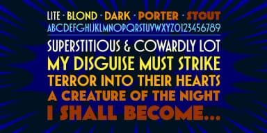 Dutch Courage Ale by Comicraft — Decorative Font — thumbnail 2