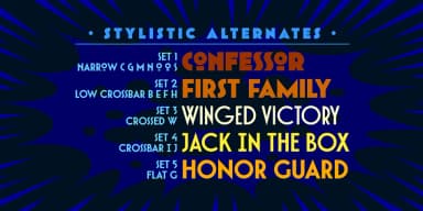 Dutch Courage Ale by Comicraft — Decorative Font — thumbnail 3