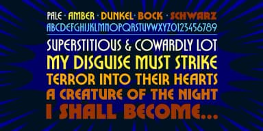 Dutch Courage Lager by Comicraft — Decorative Font — thumbnail 2